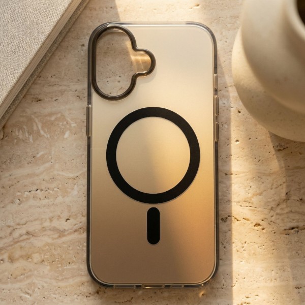 Фото - Чохол для смартфону BeCover FIBRA Shock-Proof case with MagSafe for Apple iPhone 17 Clay (715441)