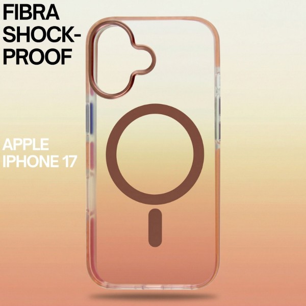Фото - Чохол для смартфону BeCover FIBRA Shock-Proof case with MagSafe for Apple iPhone 17 Deserted (715443)