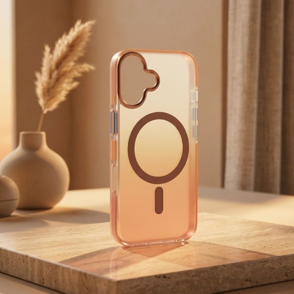 Фото - Чохол для смартфону BeCover FIBRA Shock-Proof case with MagSafe for Apple iPhone 17 Deserted (715443)