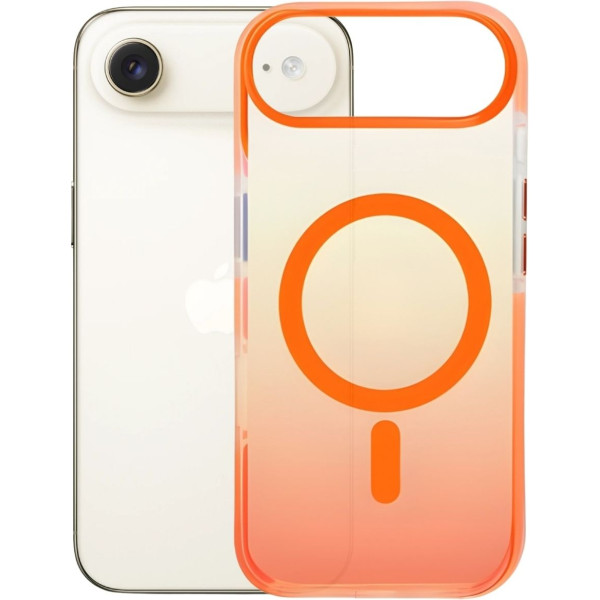 Фото - Чохол для смартфону BeCover FIBRA Shock-Proof case with MagSafe for Apple iPhone 17 Air Orange (715457)