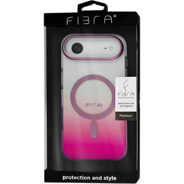 Фото - Чохол для смартфону BeCover FIBRA Shock-Proof case with MagSafe for Apple iPhone 17 Air Pink (715458)