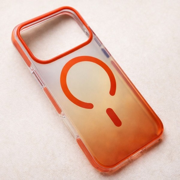 Фото - Чохол для смартфону BeCover FIBRA Shock-Proof case with MagSafe for Apple iPhone 17 Pro Max Orange (715473)