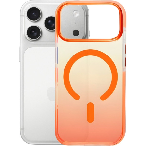 Фото - Чохол для смартфону BeCover FIBRA Shock-Proof case with MagSafe for Apple iPhone 17 Pro Orange (715465)