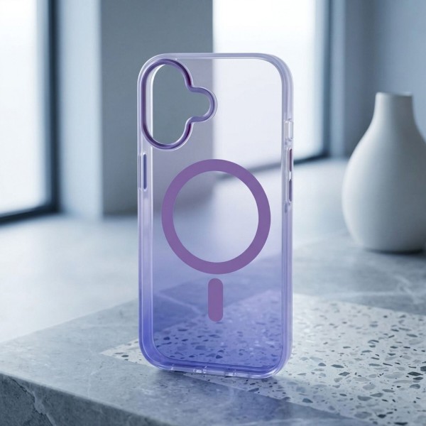 Фото - Чохол для смартфону BeCover FIBRA Shock-Proof case with MagSafe for Apple iPhone 17 Light Purple (715445)