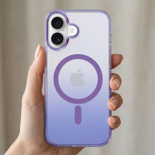 Фото - Чохол для смартфону BeCover FIBRA Shock-Proof case with MagSafe for Apple iPhone 17 Light Purple (715445)