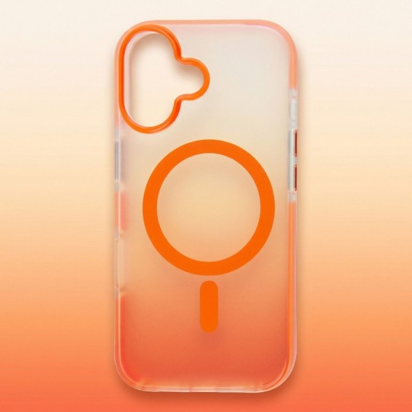 Фото - Чохол для смартфону BeCover FIBRA Shock-Proof case with MagSafe for Apple iPhone 17 Orange (715446)