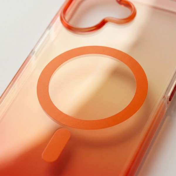 Фото - Чохол для смартфону BeCover FIBRA Shock-Proof case with MagSafe for Apple iPhone 17 Orange (715446)