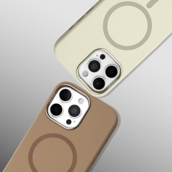 Фото - Чехол для смартфона BeCover FIBRA Silicone OmniMag for Apple iPhone 16 Pro Max Milk White (716239)