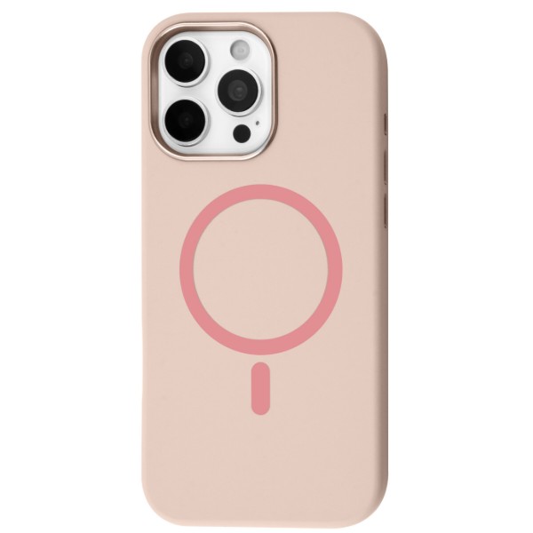 Фото - Чехол для смартфона BeCover FIBRA Silicone OmniMag for Apple iPhone 16 Pro Max Light Pink (716238)
