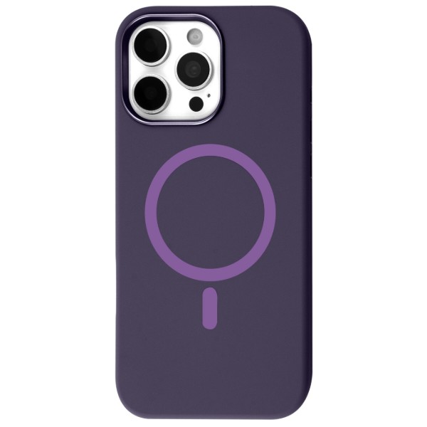 Фото - Чехол для смартфона BeCover FIBRA Silicone OmniMag for Apple iPhone 16 Pro Max Dark Purple (716234)