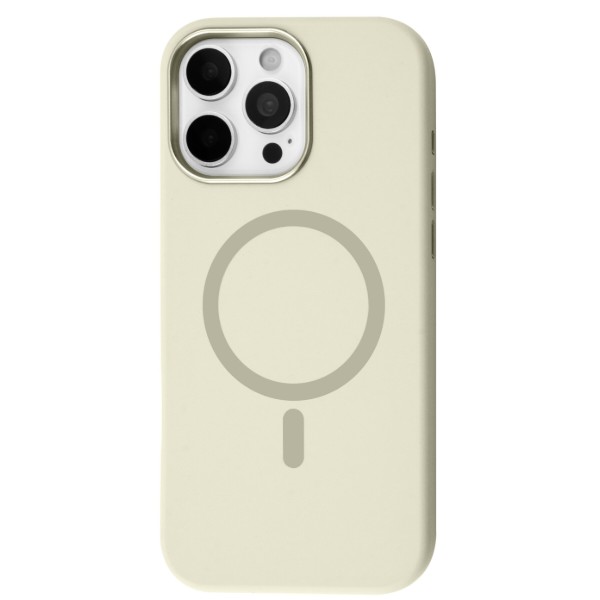 Фото - Чехол для смартфона BeCover FIBRA Silicone OmniMag for Apple iPhone 16 Pro Max Milk White (716239)