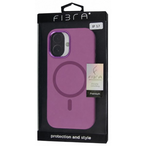 Фото - Чохол для смартфону BeCover FIBRA Silicone OmniMag for Apple iPhone 17 Purple (716203)