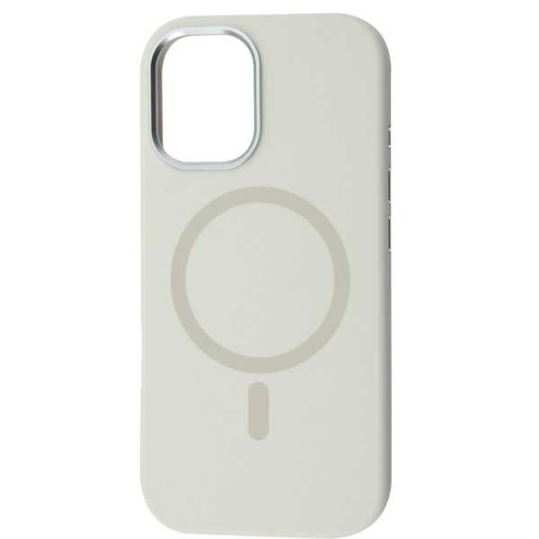 Фото - Чохол для смартфону BeCover FIBRA Silicone OmniMag for Apple iPhone 17 Milk White (716202)