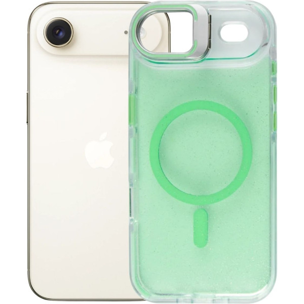 Фото - Чохол для смартфону BeCover FIBRA Star Shine with MagSafe for Apple iPhone 17 Air Green (715420)