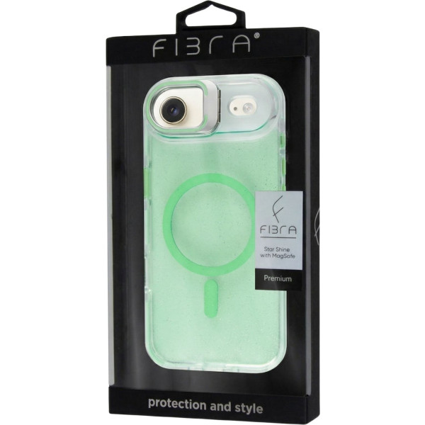 Фото - Чохол для смартфону BeCover FIBRA Star Shine with MagSafe for Apple iPhone 17 Air Green (715420)