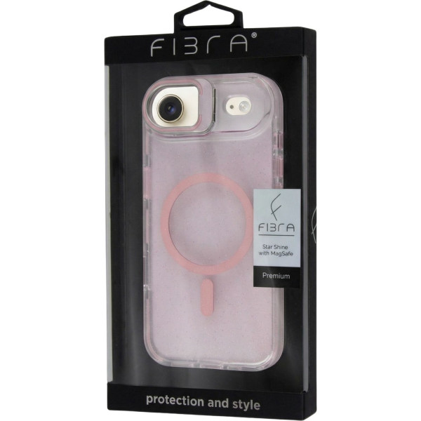 Фото - Чехол для смартфона BeCover FIBRA Star Shine with MagSafe for Apple iPhone 17 Air Light Pink (715421)