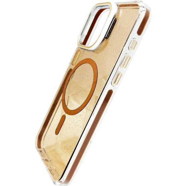 Фото - Чехол для смартфона BeCover FIBRA Star Shine with MagSafe for Apple iPhone 17 Desert Gold (715412)