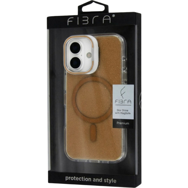 Фото - Чехол для смартфона BeCover FIBRA Star Shine with MagSafe for Apple iPhone 17 Desert Gold (715412)