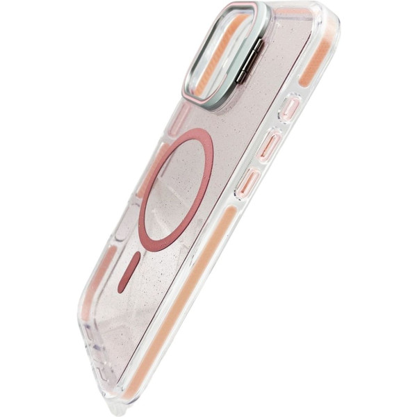 Фото - Чохол для смартфону BeCover FIBRA Star Shine with MagSafe for Apple iPhone 17 Light Pink (715414)