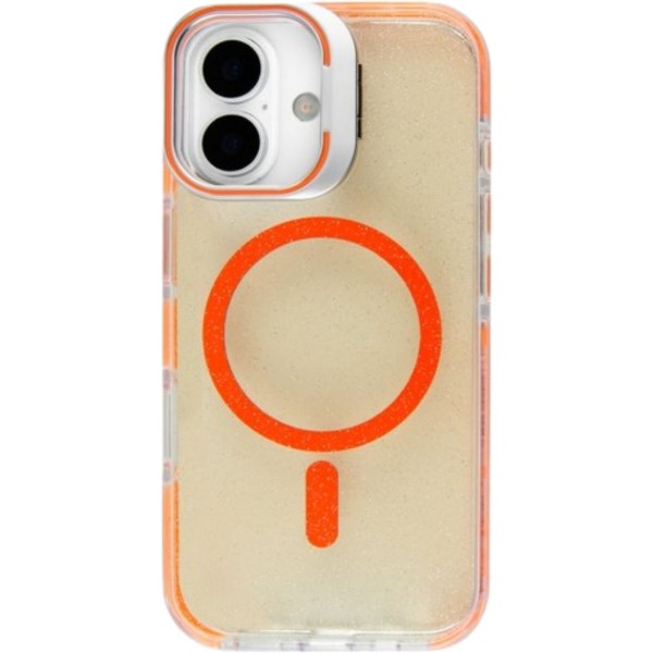Фото - Чохол для смартфону BeCover FIBRA Star Shine with MagSafe for Apple iPhone 17 Orange (715415)