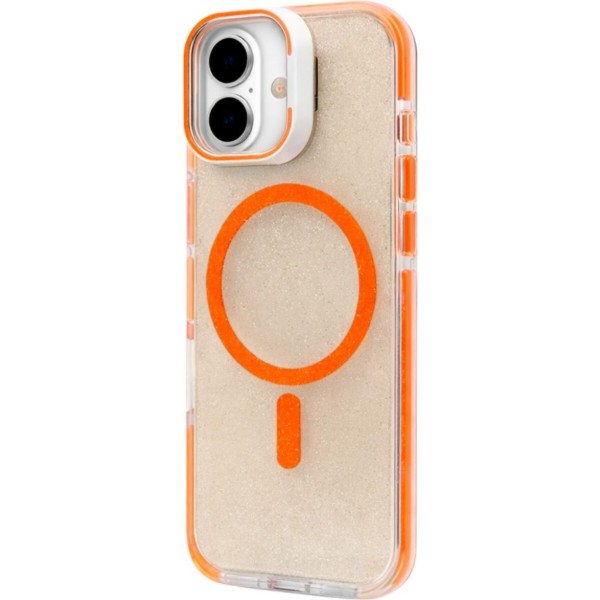 Фото - Чохол для смартфону BeCover FIBRA Star Shine with MagSafe for Apple iPhone 17 Orange (715415)