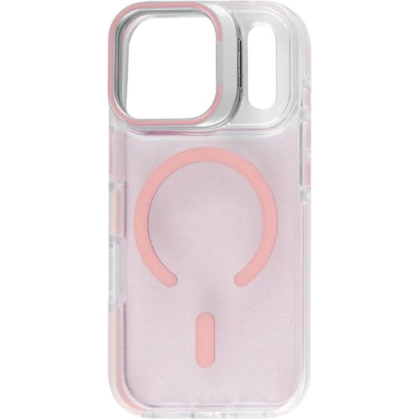 Фото - Чохол для смартфону BeCover FIBRA Star Shine with MagSafe for Apple iPhone 17 Pro Light Pink (715428)