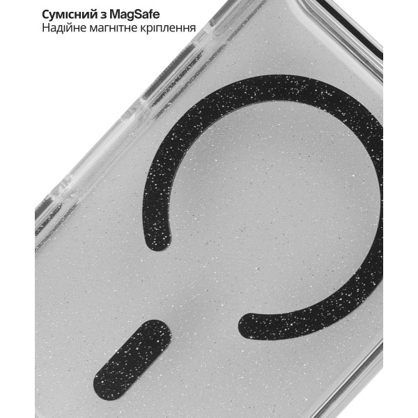Фото - Чохол для смартфону BeCover FIBRA Star Shine with MagSafe for Apple iPhone 17 Pro Max Black (715432)