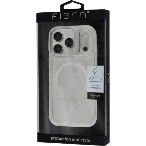 Фото - Чохол для смартфону BeCover FIBRA Star Shine with MagSafe for Apple iPhone 17 Pro White (715431)
