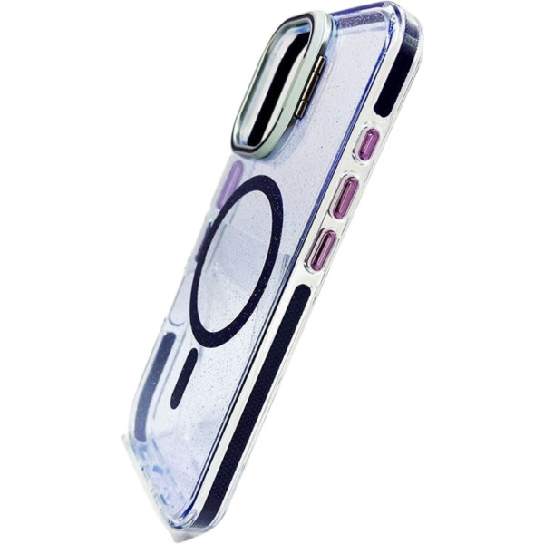 Фото - Чехол для смартфона BeCover FIBRA Star Shine with MagSafe for Apple iPhone 17 Purple (715416)