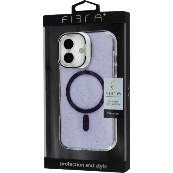 Фото - Чехол для смартфона BeCover FIBRA Star Shine with MagSafe for Apple iPhone 17 Purple (715416)