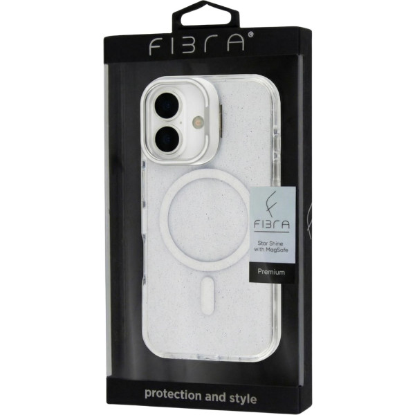 Фото - Чохол для смартфону BeCover FIBRA Star Shine with MagSafe for Apple iPhone 17 White (715417)