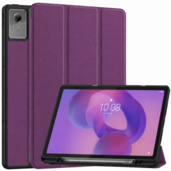 Фото - Чохол для планшета BeCover Flexible TPU Matte BeCover з кріпленням для стілусу for Lenovo Idea Tab Plus 12.1" Purple (716149)