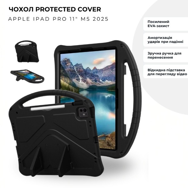 Фото - Чохол для планшета BeCover for Apple iPad Pro 11" M5 2025 Black (715960)