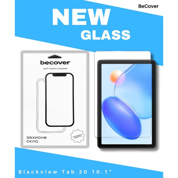 Фото - Защитное стекло для планшета BeCover for Blackview Tab 20 10.1" (714606)