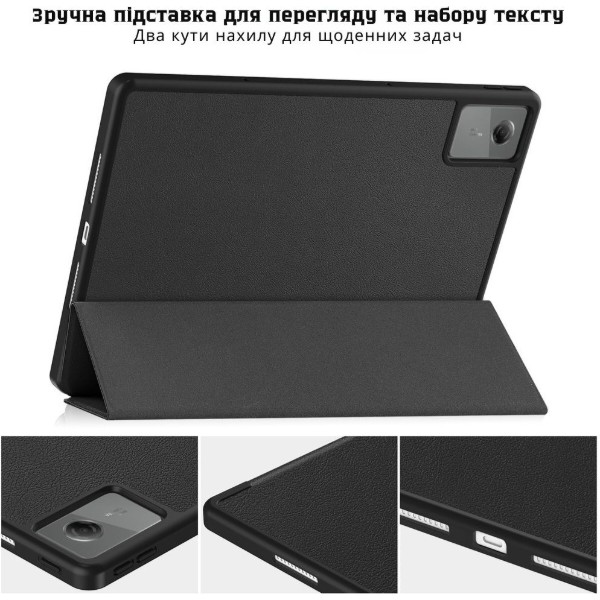 Фото - Чехол для планшета BeCover Flexible TPU Mate с креплением для стилуса for Lenovo Idea Tab/K11 (2nd Gen) TB336/Xiaoxin Pad (2025) 11" Black (714893)