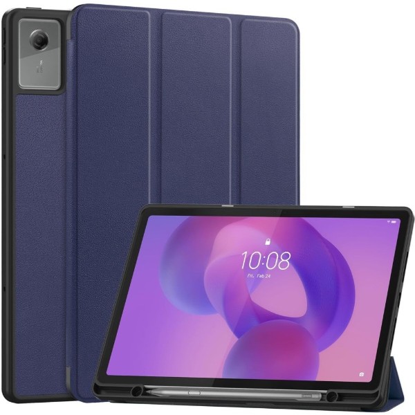 Фото - Чехол для планшета BeCover Flexible TPU Mate с креплением для стилуса for Lenovo Idea Tab/K11 (2nd Gen) TB336/Xiaoxin Pad (2025) 11" Deep Blue (714894)
