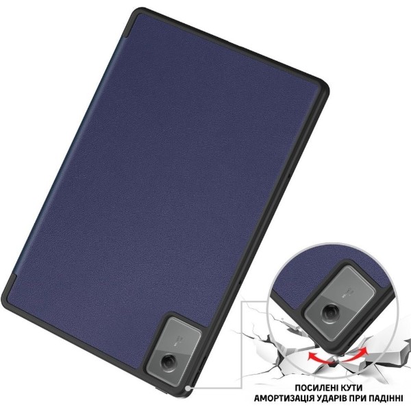 Фото - Чехол для планшета BeCover Flexible TPU Mate с креплением для стилуса for Lenovo Idea Tab/K11 (2nd Gen) TB336/Xiaoxin Pad (2025) 11" Deep Blue (714894)