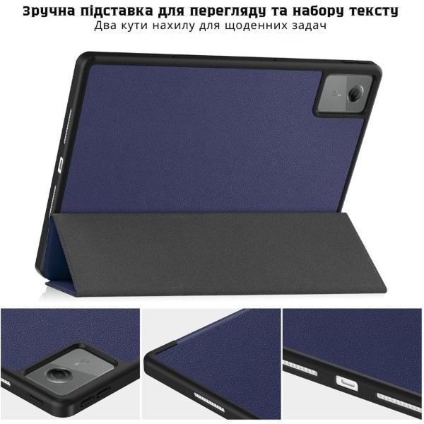 Фото - Чехол для планшета BeCover Flexible TPU Mate с креплением для стилуса for Lenovo Idea Tab/K11 (2nd Gen) TB336/Xiaoxin Pad (2025) 11" Deep Blue (714894)