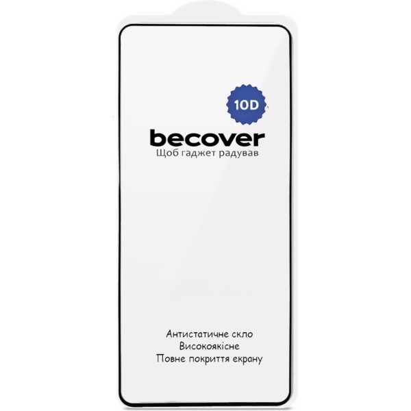 Фото - Защитное стекло для смартфона BeCover for Motorola Moto G17 / G17 Power 10D Black (715138)