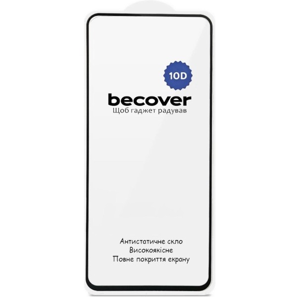 Фото - Защитное стекло для смартфона BeCover for Motorola Moto G57 Power 10D Black (714856)