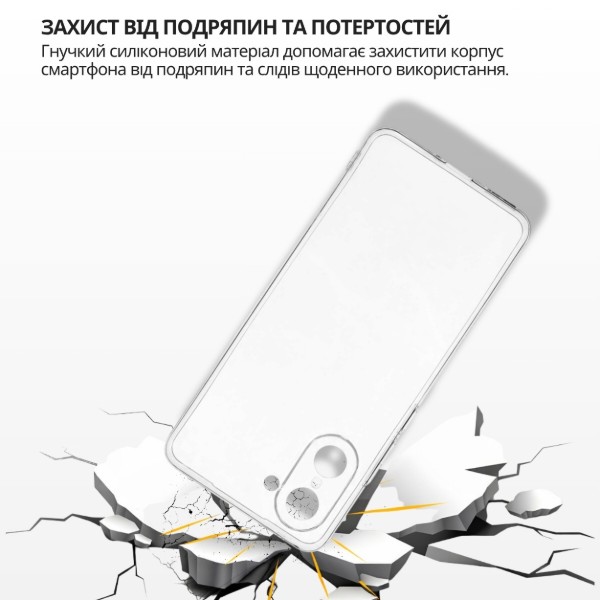 Фото - Чехол для смартфона BeCover for OnePlus Nord CE 5 5G Transparancy (715697)