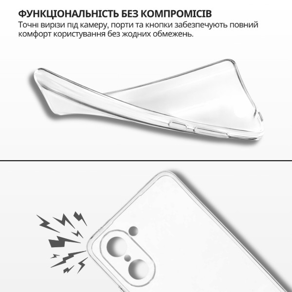 Фото - Чехол для смартфона BeCover for OnePlus Nord CE 5 5G Transparancy (715697)