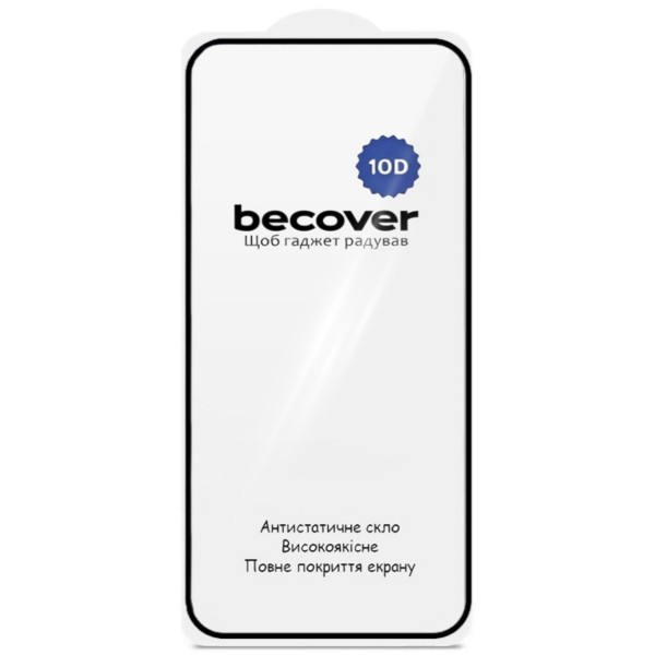 Фото - Захисне скло для смартфону BeCover for Oppo A6x 10D Black (716109)