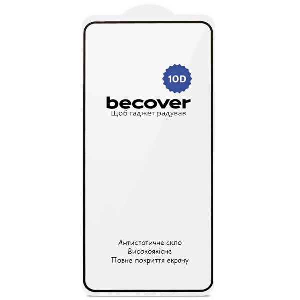 Фото - Захисне скло для смартфону BeCover for Realme C85 5G 10D Black (715140)