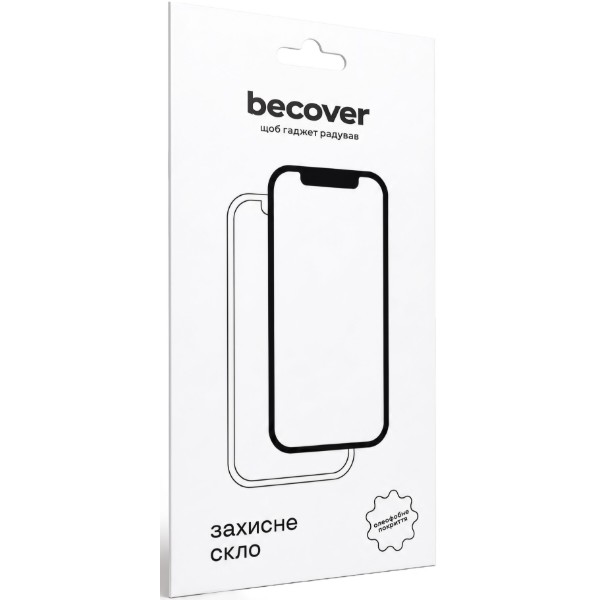 Фото - Захисне скло для смартфону BeCover for Realme Note 80 Black (716180)
