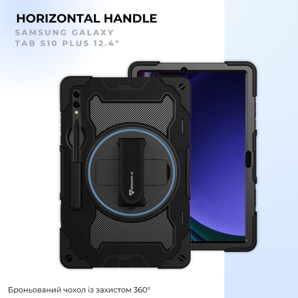 Фото - Чехол для планшета BeCover for Samsung Galaxy Tab S10 Plus (SM-X820/SM-X826) 12.4" Black (716002)