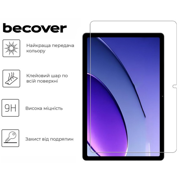 Фото - Защитное стекло для планшета BeCover for Tecno MegaPad 10 (T1001) 10.1" (713125)