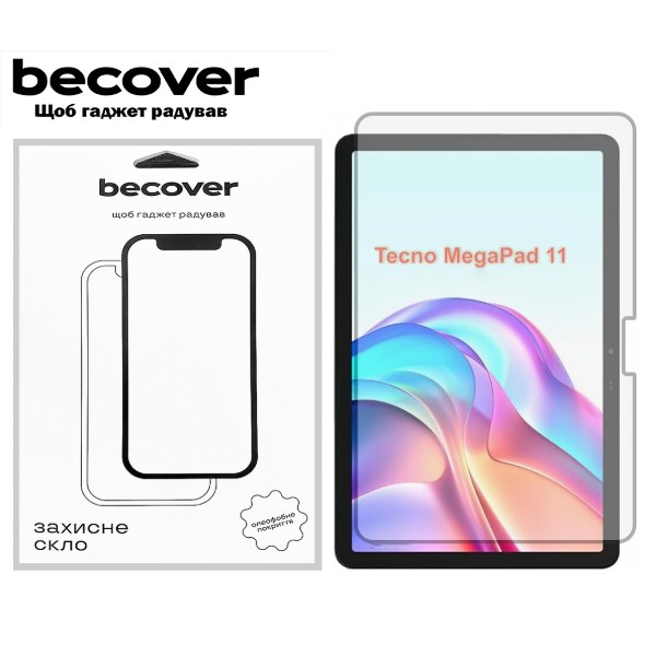 Фото - Захисне скло для планшета BeCover for Tecno Megapad 11 (T1101) 10.95" (713124)