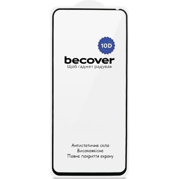 Фото - Защитное стекло для смартфона BeCover for Tecno POVA 7 Neo (LJ6) 10D Black (714921)