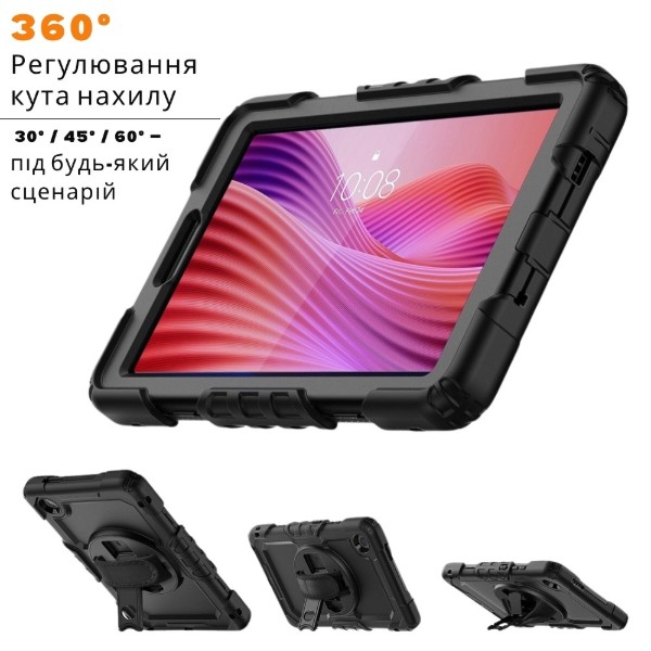 Фото - Чохол для планшета BeCover FortTab for Lenovo Tab One / Tab K9 8.7" 2025 (TB305XU/FU) Black (715641)